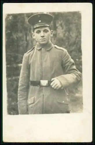 5x Foto AK 1. WK - Soldaten an der Front im Einsatz - Portrait u. andere 1914-18