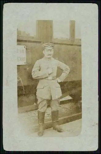 5x Foto AK 1. WK - Soldaten an der Front im Einsatz - Portrait u. andere 1914-18