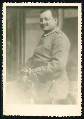 5x Foto AK 1. WK - Soldaten an der Front im Einsatz - Portrait u. andere 1914-18