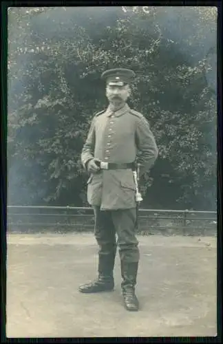 5x Foto AK 1. WK - Soldaten an der Front im Einsatz - Portrait u. andere 1914-18