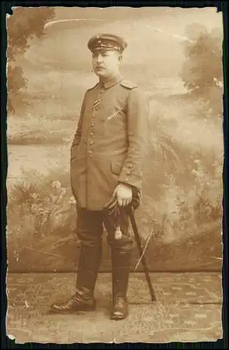 5x Foto AK 1. WK - Soldaten an der Front im Einsatz - Portrait u. andere 1914-18