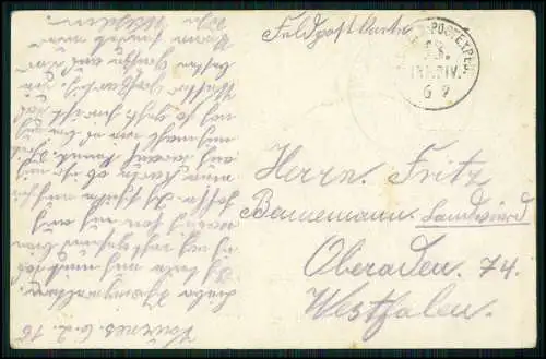 5x Foto AK 1. WK - Soldaten an der Front im Einsatz - Gruppen u. andere 1914-18