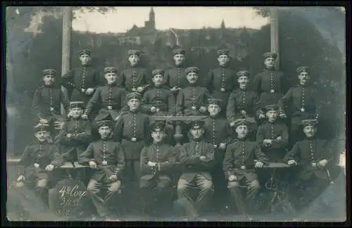 5x Foto AK 1. WK - Soldaten an der Front im Einsatz - Gruppen u. andere 1914-18