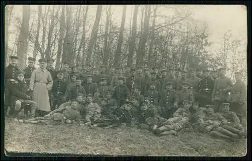 6x Foto AK 1. WK - Soldaten an der Front im Einsatz - Gruppen u. andere 1914-18