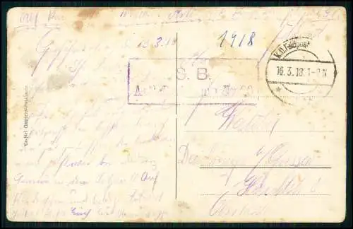 5x Foto AK 1. WK - Soldaten an der Front im Einsatz - Gruppen u. andere 1914-18