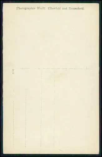 Foto AK 1.WK - Soldat Schulterklappe Rgt. 22 - Atelier Wolff Elberfeld Remscheid