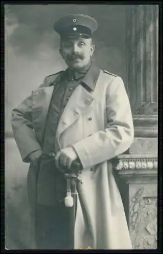Foto AK 1. WK - Soldat - Fotografie Félix Célis, Herstal, 298, Rue St. Lambert