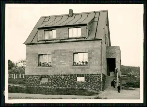 Foto - Hausansicht - bei Hadamar im Westerwald Hessen - um 1950-60