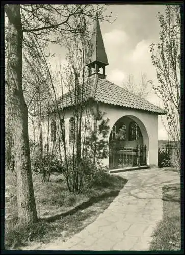 Foto AK - Kriegergedächtniskapelle und Madonna der Landstraße Waltrup Altenberge