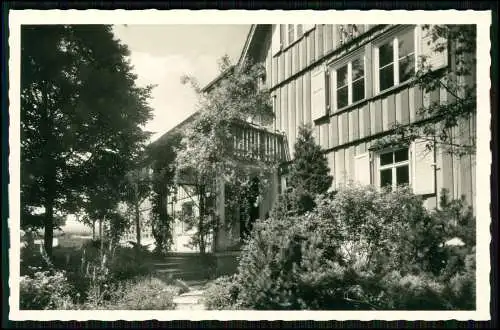 Echt Foto AK - Rothof Jagstzell Ostalbkreis - Elly-Heuss-Knapp-Heim - 1939