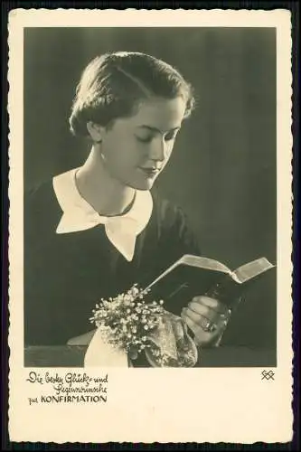 4x Foto AK Glückwunsch Konfirmation - 1939 gel. Mettmann b. Düsseldorf Wuppertal