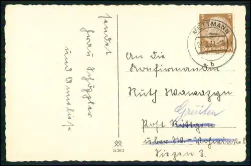 4x Foto AK Glückwunsch Konfirmation - 1939 gel. Mettmann b. Düsseldorf Wuppertal