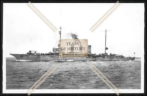 Foto S.M.S. Graudenz 1913 Kleiner Kreuzer ex Ancona Kaiserliche Marine