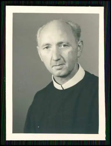 2x Foto - Sternsinger mit Priester - in St. Marienwörth Bad Kreuznach 1961