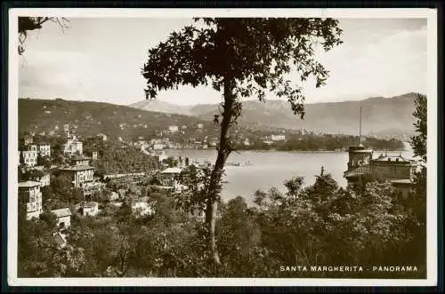 Foto AK - Santa Margherita Ligure - Küstenstadt Region Ligurien - 1933 gelaufen
