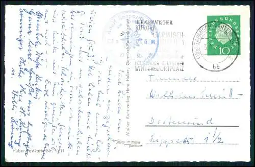 Foto AK Kreuzeckhaus Berghütte Garmisch-Partenkirchen Alpenverein1906 eingeweiht