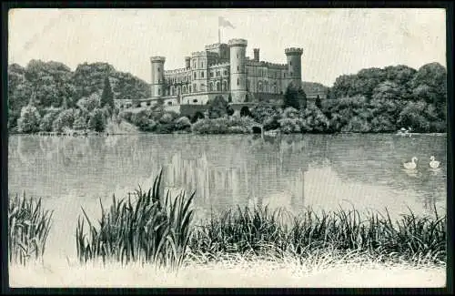 AK Eastnor Castle Schloss im Renaissancestil englische Grafschaft Herefordshire