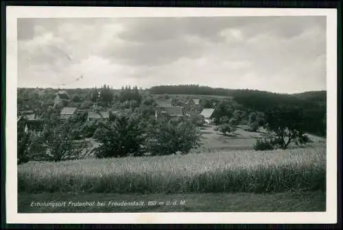Echt Foto AK - Frutenhof bei Freudenstadt - Landpost-Stempel - 1942 gelaufen