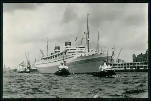 Echt Foto AK - Kreuzfahrtschiff Nieuw Amsterdam - der Holland America Line