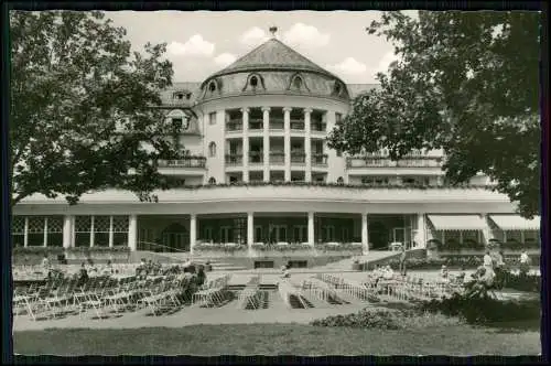 Foto AK Parkhotel Kurhaus Bad Kreuznach - 1913 erbaut auf einer Insel der Nahe