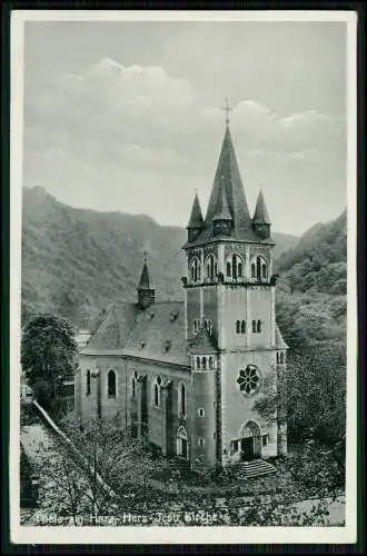 AK - Katholische Kirche Herz Jesu in Thale - Landkreis Harz - 1936