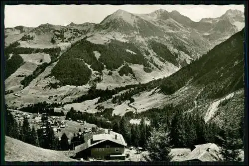 Foto AK - Alpengaststätte Bühlalpe Mittelberg Kleinwalsertal - Bes. Moosbrugger