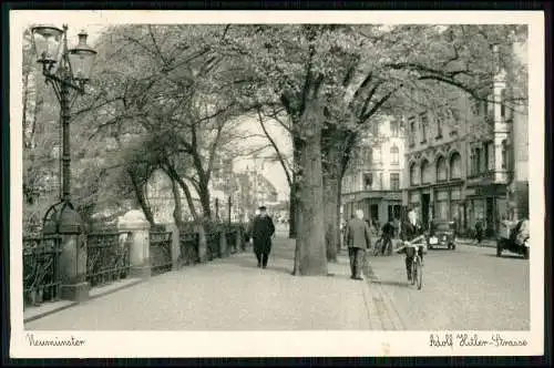 AK - Neumünster in Holstein - Adolf Hitler Straße - 1941 gelaufen