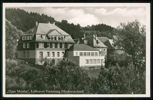 Foto AK Haus Monika Fredeburg Hochsauerland Pflegezentrum für Senioren 1941 gel.