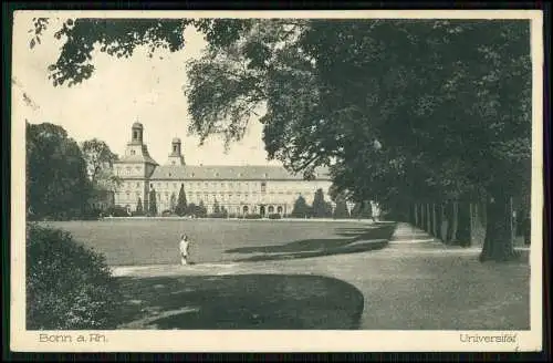 AK - Bonn an Rhein - Rheinische Friedrich-Wilhelms-Universität - 1930 gelaufen