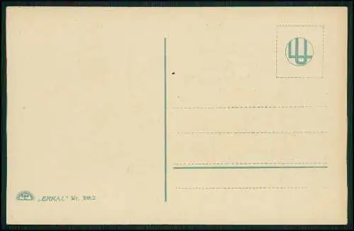Künstler AK Postkarte Usaba Luis - Portrait feine Dame Hübsche Frau Erkal 308/2