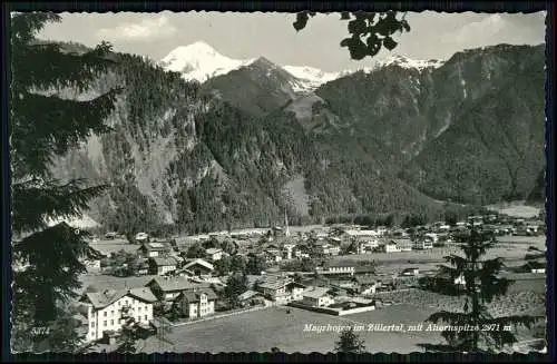 Echt Foto AK -  Mayrhofen im Zillertal Tirol-  Ahornspitze - Gesamtansicht