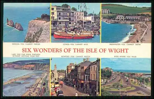 AK - Die „Sechs Wunder“ der Isle of Wight sind witzige Ortsnamen mit Wortspielen
