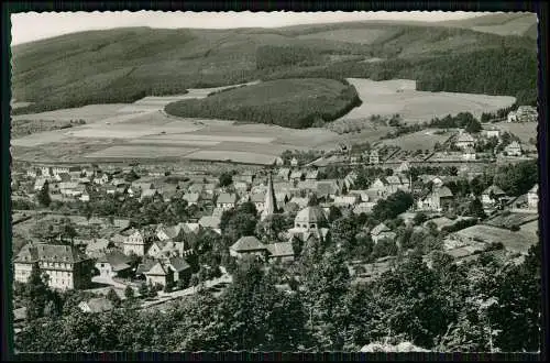 Echt Foto AK - Balve im Sauerland - Blick auf den Ort mit Kirche Hönnetal ......
