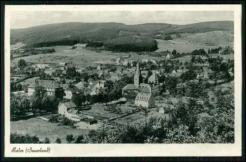 AK - Balve im Sauerland - Blick Teilansicht auf den Ort mit Kirche