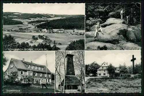 AK - SCHARBACH-TROMM Grasellenbach im südhessischen Odenwald Gasthaus und andere
