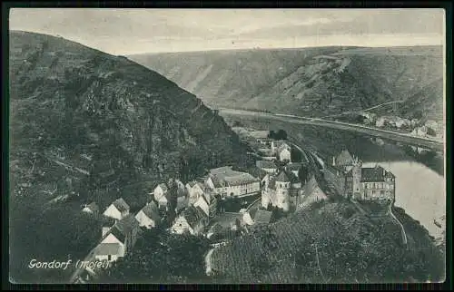 AK - Mosel Blick auf Kobern-Gondorf - Landkreis Mayen-Koblenz - Feldpost 1916