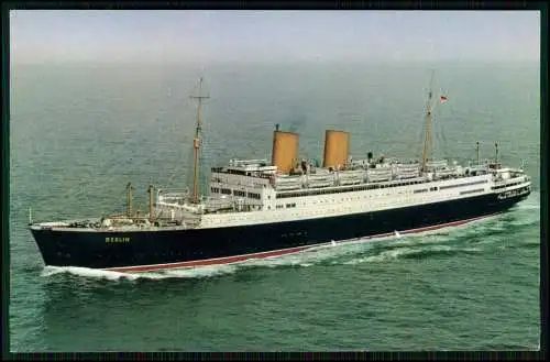 Foto AK MS Berlin Passagierschiff Lloyd Bremen - 1925 Newcastle upon Tyne gebaut