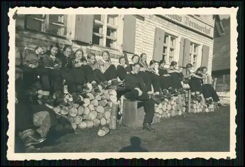15x Foto - Mädchen BDM Zöpfe - Bernauer Hof Gasthaus Pension Bernau Schwarzwald