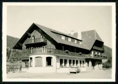 Foto 13x9  Ehlenbogen Alpirsbach im Schwarzwald - Gasthof Pension zum Adler 1955