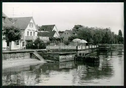 Foto 14x10cm - Gasthaus Café Seeblick in Hagnau am Bodensee - Aufnahme 1955-60