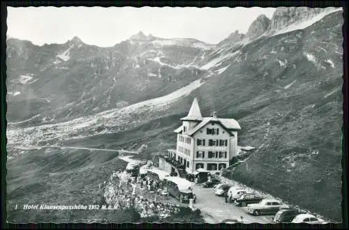 Foto AK Hotel Klausenpasshöhe am Klausenpass Passübergang Kantone Uri und Glarus