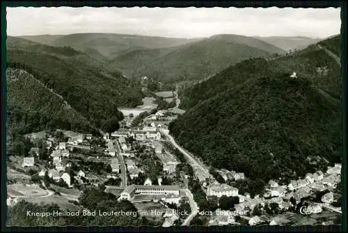 Echt Foto AK - Bad Lauterberg im Harz - Blick in das Luttertal - Cekade Karte
