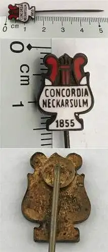 Pin Anstecker Concordia Neckarsulm Stuttgart 1855 Gesangverein