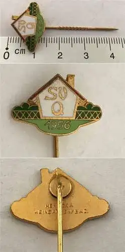 Pin Anstecker SVQ 1956 Sportverein Bad Weingarten Pfalz Säckingen