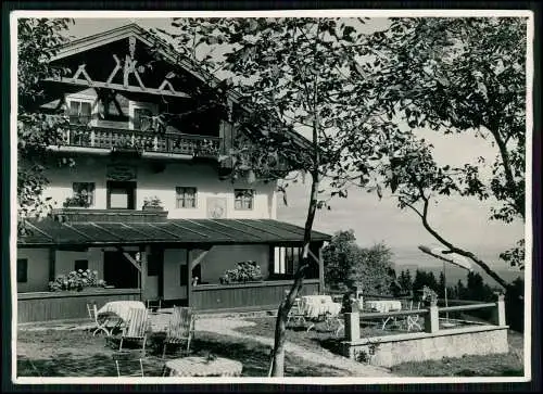 Berggasthof Schweinsteig in Brannenburg Bayern - Biergarten mit Sonnenterrasse