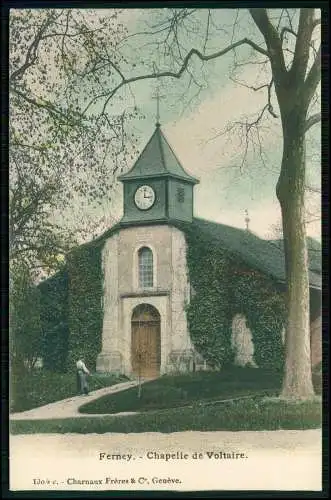 AK Kapelle des Château de Voltaire in Ferney-Voltaire - 1761 von Voltaire erbaut