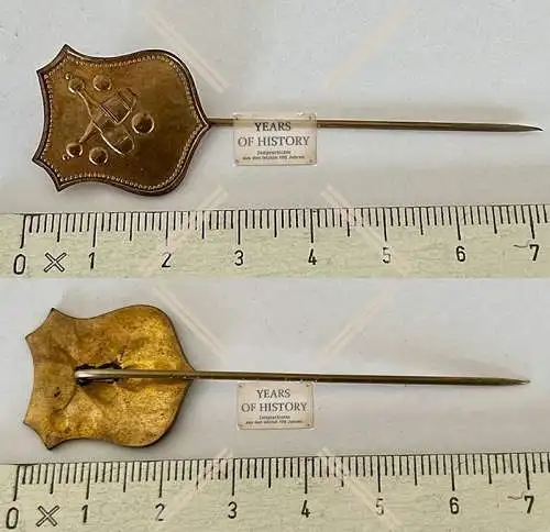 alte Anstecknadel Pin Kegeln Sportkegeln