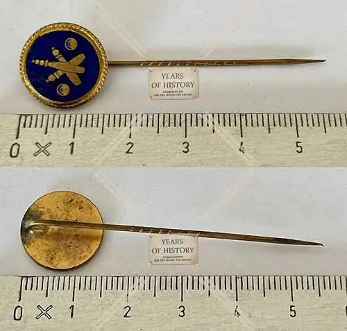 alte Anstecknadel Pin Kegeln Sportkegeln