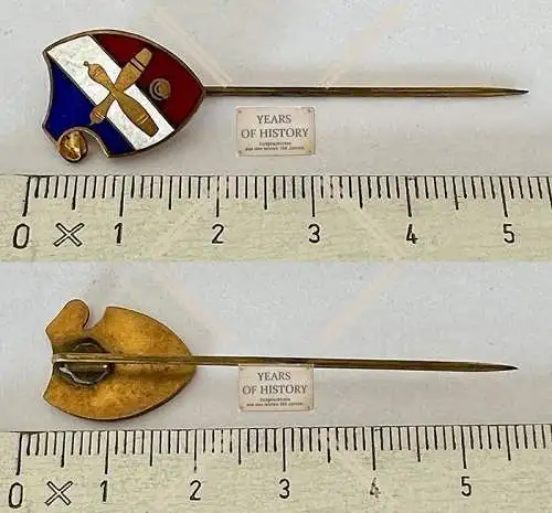 alte Anstecknadel Pin Kegeln Sportkegeln