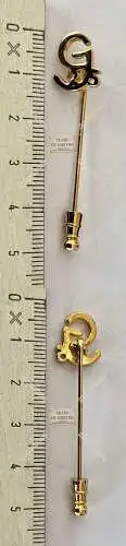 Anstecknadel Buchstabe G 123